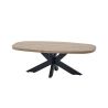 Table basse ovale danois GREGORY 130 cm