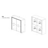 Bar 120 cm CELIA de style contemporain