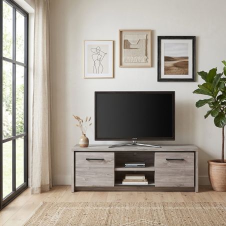 Meuble TV 160 cm CELIA de style contemporain