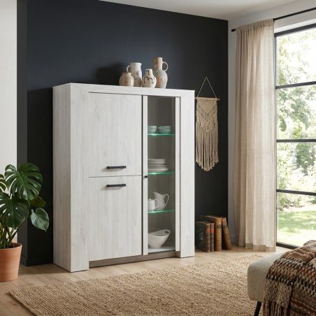 Vitrine contemporaine 133 cm DESIR