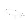 Table basse 120 cm DESIR
