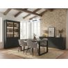 Buffet GABRIEL DARK en décor chêne noir