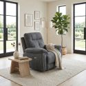Fauteuil 1 place BOOM en tissu avec relax électrique