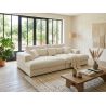 Canapé lounge DOUDOU CONFORT en tissu velours cotelé - profondeur 170 cm
