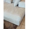 Canapé lounge DOUDOU CONFORT en tissu velours cotelé - profondeur 170 cm