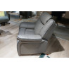 Fauteuil 1 place DOVER en tissu avec relax électrique