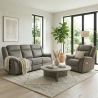 Fauteuil 1 place DOVER en tissu avec relax électrique
