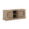Meuble TV 145 cm CURTIS en décor chêne cuivre