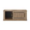 Meuble TV 145 cm CURTIS en décor chêne cuivre