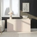 Buffet 160 cm BERGAME CACHEMIRE avec 3 portes