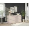 Buffet 160 cm BERGAME CACHEMIRE avec 3 portes