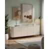 Buffet 230 cm LAGUNA avec 4 portes en coloris cachemire