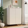 Buffet haut 2 portes LAGUNA en coloris cachemire