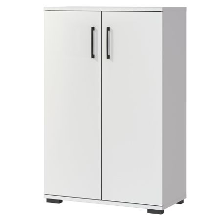 Armoire de bureau 4247 PRADES en coloris gris clair