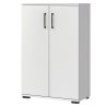 Armoire de bureau 4247 PRADES en coloris gris clair