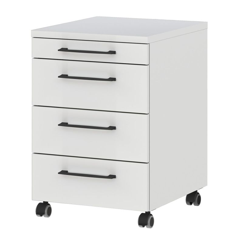 Caisson de bureau 4251 PRADES en coloris gris clair et graphite