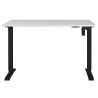 Bureau 8022 PRADES 120 cm réglable en hauteur électriquement, coloris gris clair