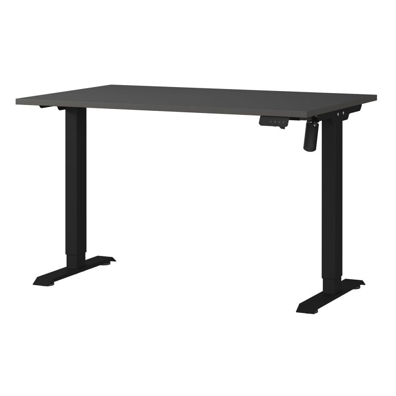 Bureau 8022 PRADES 120 cm réglable en hauteur électriquement, coloris graphite