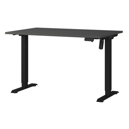 Bureau 8022 PRADES 120 cm réglable en hauteur électriquement, coloris graphite