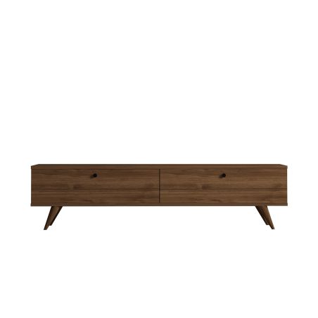 Meuble TV 160 cm PARIS en décor noyer