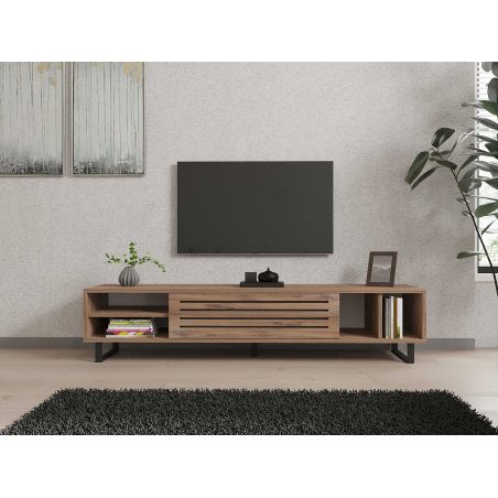 TV 160 cm SAFIRA en décor pin atlantic