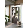 Gijon, bibliotheque 100 cm - 4-portes + 6-niches