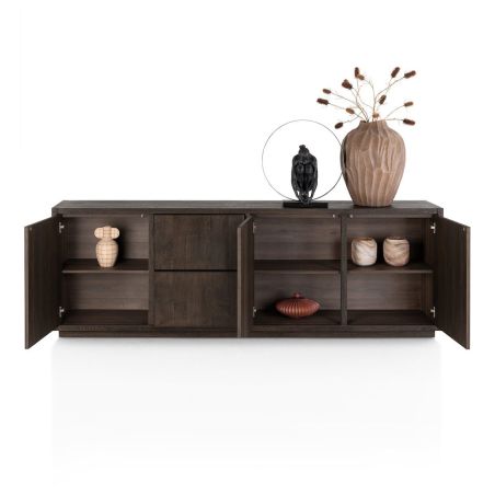 Gijon, buffet 240 cm - 3-portes + 2-tiroirs + plinthe - Henders and Hazel