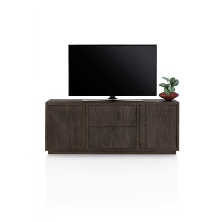 Gijon, tv-buffet 180 cm - 2-portes + 2-tiroirs + plinthe