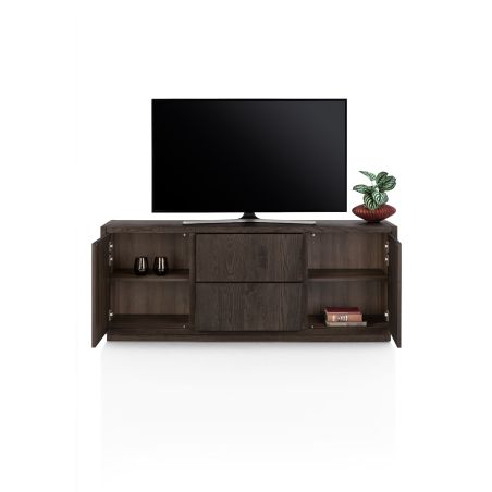Gijon, tv-buffet 180 cm - 2-portes + 2-tiroirs + plinthe