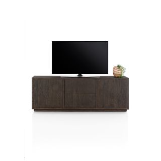 Gijon, tv-buffet 200 cm - 2-portes + 2-tiroirs + plinthe