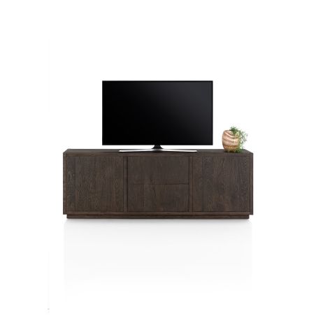 Gijon, tv-buffet 200 cm - 2-portes + 2-tiroirs + plinthe