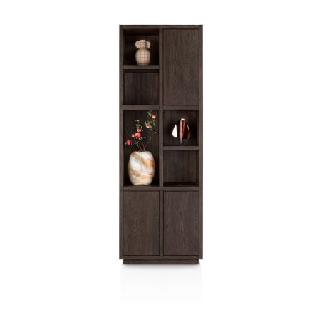 Gijon, armoire 75 cm - 3-portes + 5-niches Henders & Hazel