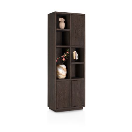 Gijon, armoire 75 cm - 3-portes + 5-niches Henders & Hazel
