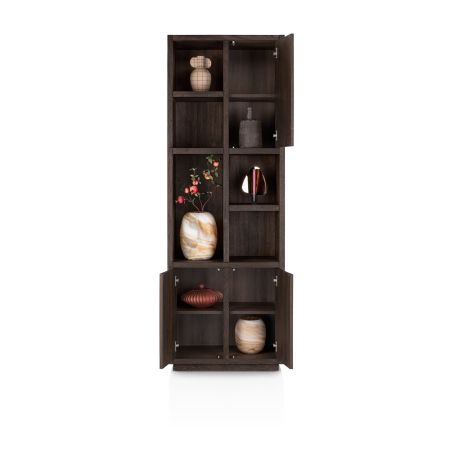 Gijon, armoire 75 cm - 3-portes + 5-niches Henders & Hazel
