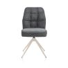 Bell, chaise - pietement creme - pivotante - confort ressorts - Calabria/Vada