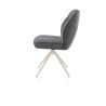 Bell, chaise - pietement creme - pivotante - confort ressorts - Calabria/Vada