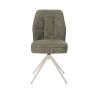 Bell, chaise - pietement creme - pivotante - confort ressorts - Calabria/Vada