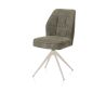 Bell, chaise - pietement creme - pivotante - confort ressorts - Calabria/Vada