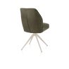 Bell, chaise - pietement creme - pivotante - confort ressorts - Calabria/Vada