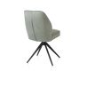 Bell, chaise - pietement rough off black - pivotante - confort ressorts - Calabria