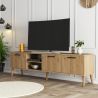 Meuble TV 180 cm EXODUS en décor chêne