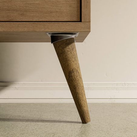 Meuble TV 180 cm EXODUS en décor chêne