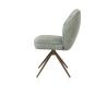 Bell, chaise - pietement steelbrown - pivotante - confort ressorts - Calabria