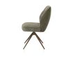 Bell, chaise - pietement steelbrown - pivotante - confort ressorts - combination Calabria / Vada - Henders and Hazel