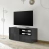Meuble TV design 121 cm DAMIEN GRIS