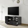 Meuble TV design 121 cm DAMIEN GRIS