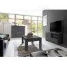 Meuble TV design 121 cm DAMIEN GRIS