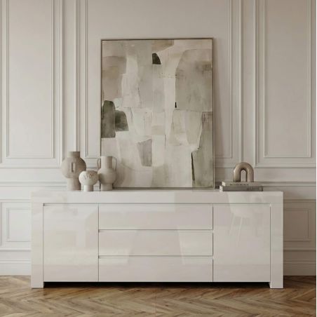 Buffet-Bahut Design 2 portes/3 tiroirs DIVANO