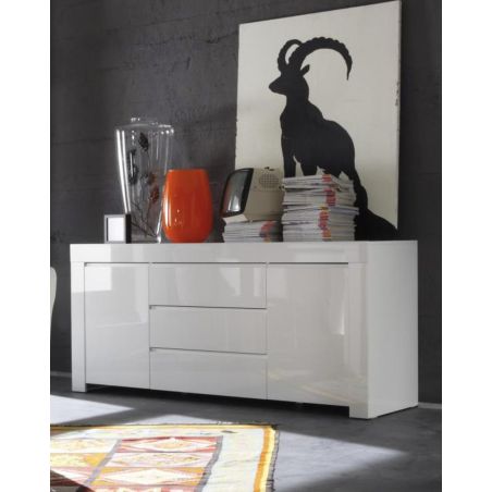 Buffet-Bahut Design 2 portes/3 tiroirs DIVANO
