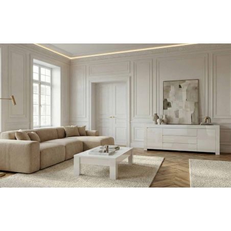 Buffet-Bahut Design 2 portes/3 tiroirs DIVANO